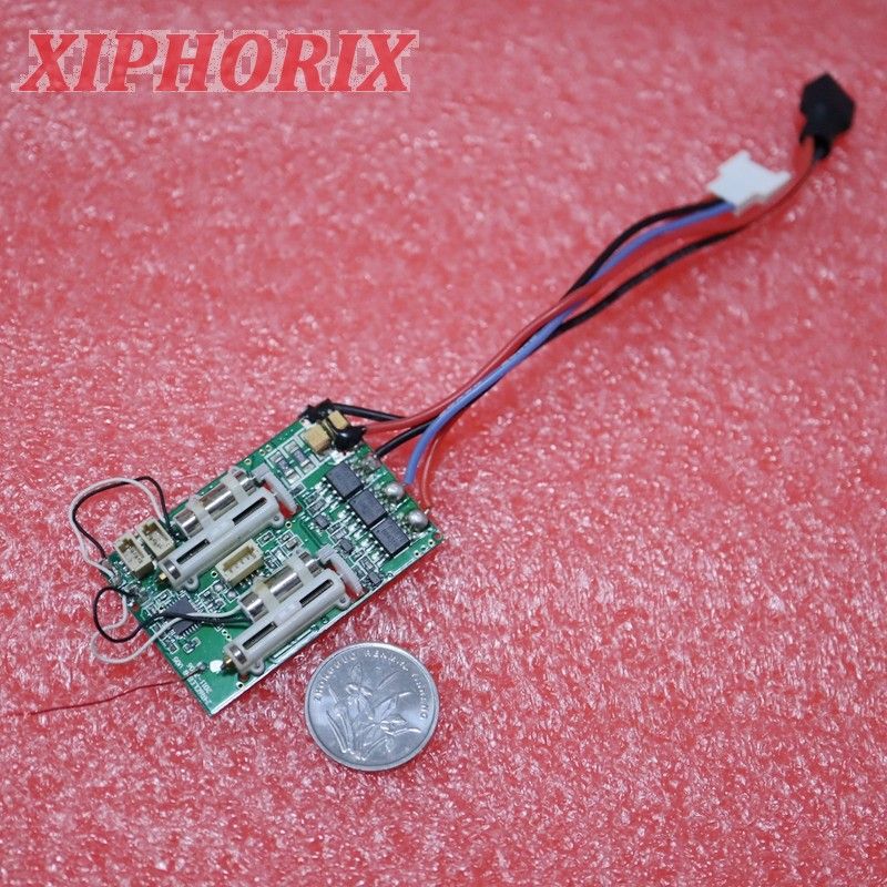 Picture of SPEKTRUM AS6410LBL DSM2 DSMX 6-Channel AS3X Receiver With Brushless ESC And 2 Linear Servo