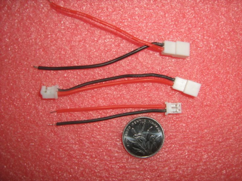 Picture of PH2.0mm JST 2P,  Pigtail Plug、Socket and Extension Cable